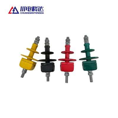 川电腾达 TD-Y01H 聚合物绝缘夹 红色 (计价单位:只)