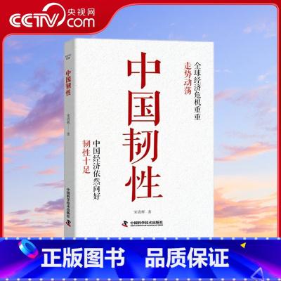 中国韧性 [正版]央视网中国韧性 著名经济学家 独立撰稿人宋清辉全新力作 中国经济作为一股在后疫情时代深具韧性 蓬勃发展