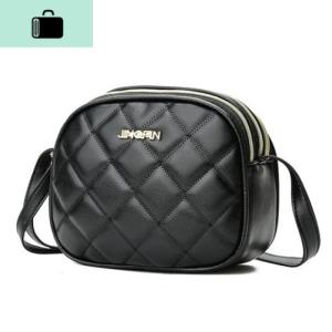 茜茜优品 pu2020新款时尚菱格女包单肩包包斜挎女式包女包NEW LAKE 绣线209AZ女士单肩包 绣线209AZ