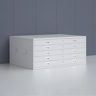 易企采 0号无轮底图柜工程图纸柜