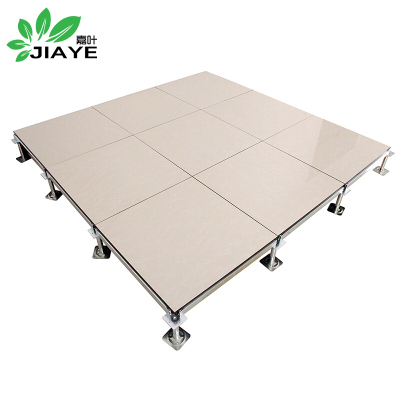 嘉叶JY-F380全钢陶瓷面防静电活动地板国标20平以上非偏远区包送装不含拆(平米)