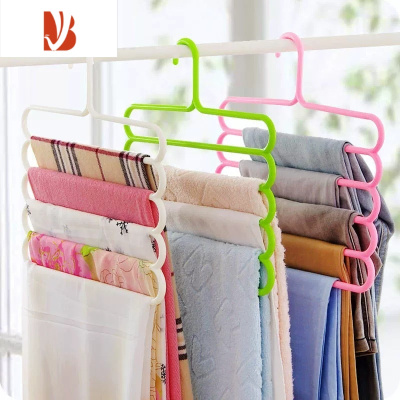 三维工匠折叠裤架多多层裤子衣架家用魔术裤夹衣柜收纳器裤挂架