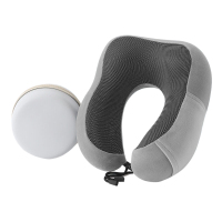 优诗提念YSTN-ZT02 磁石布U型颈枕(计价单位:件)灰色