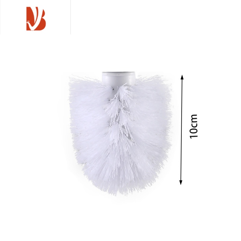 三维工匠加长304不锈钢马桶刷连刷头无死角保洁家用刷子长柄免钉马桶刷