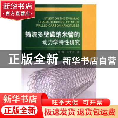 正版 输流多壁碳纳米管的动力学特性研究 闫妍,王文全著 科学出