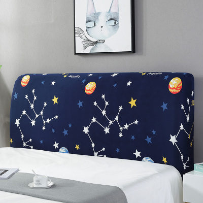 北欧风床头罩套床头套全包软包防尘罩保护套1.8米床头1.5弹 星座(牛奶丝全弹力) 长150cm高50到65厘米之间适用