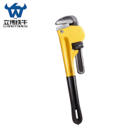 立伟铁牛重型沾塑管钳超大开口12寸/把