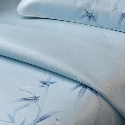 家柏饰(CORATED)头层水牛皮彩绘1.5m软席纯色1.8米牛皮凉席 青竹丹枫