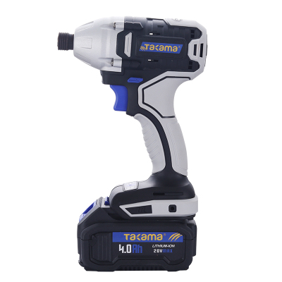 高松takama 锂电无刷冲击起子电动螺丝刀20v300Nm一电一充1*4.0A818030 1台