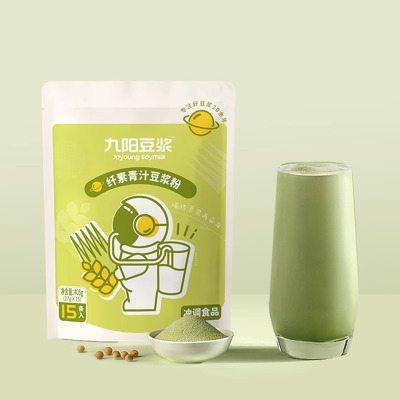 九阳豆浆青汁豆浆粉405g即食代餐粉植物蛋白冲饮