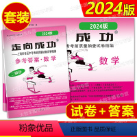 数学 [正版]2024年版走向成功 中考数学 二模卷 试卷 +答案 2024上海中考二模卷 数学答案 初三数学 中西书