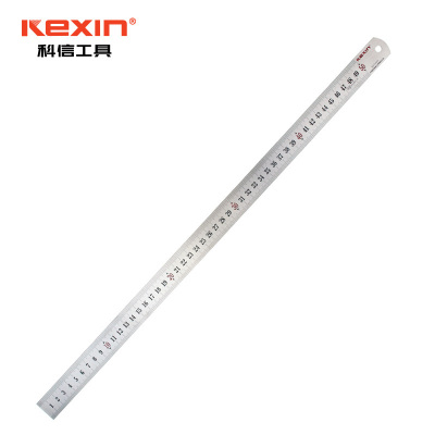 科信(kexin)不锈钢直尺 测量工具钢板尺铁尺子 1500mm KX731500 1把