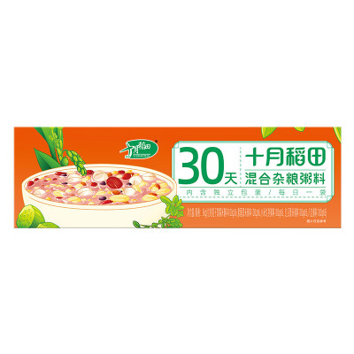 十月稻田混合杂粮粥料3kg杂粮粥