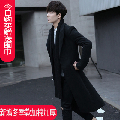 男土长风衣_风衣男