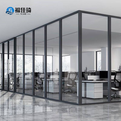 福佳琦 铝镁合金玻璃隔断板 100*1.5 平米