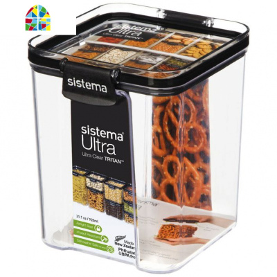 新西兰方形密封罐保鲜盒耐摔食材储藏盒塑料 FENGHOU