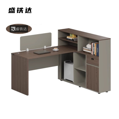 盛铁达 单人财务屏风办公桌1500*1400*1100mm STD-XXAC06 张