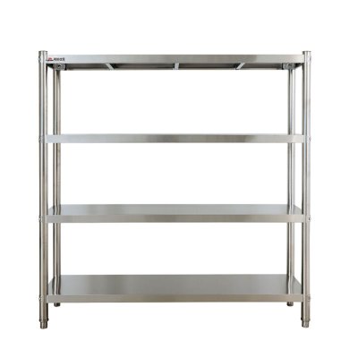 明焌佳宝商用不锈钢置物架 四层货架 1800*500*1500