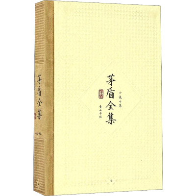 醉染图书茅盾全集第7卷 小说七集9787546131337