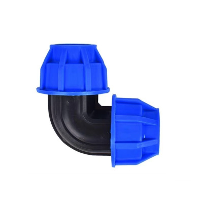 伟鹏双兴 PE快接弯头 L90(3寸)黑色 个