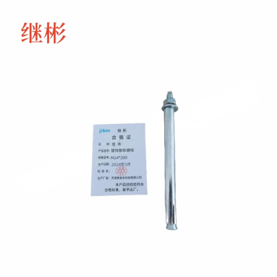 JIBIN/继彬 GB22795-表5 膨胀螺栓 碳钢 镀白锌 M24×200 个