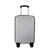 大洋洲·袋鼠 20英寸经典斜纹拉杆箱 DS-C320 银色