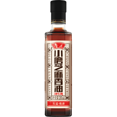 鲁花 香油 小磨芝麻香油 260ml