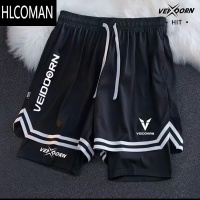 HLCOMAN维动美式篮球短裤男三分不过膝夏季假速干高弹训练透气运动裤