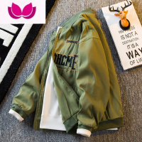 七斓HPCP美式vintage复古高街字母棒球服男潮牌飞行员夹克外套