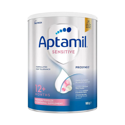 Aptamil 爱他美 婴儿幼儿婴幼儿 HA适度水解2段 900g 1罐装 适合敏感宝宝 澳洲进口