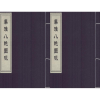 音像秦淮八艳图咏(清)张景祁 等 撰;(清)叶衍兰 绘