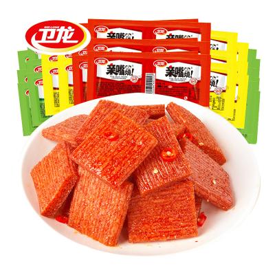 卫龙亲嘴烧系列 20片 多口味混合发货红烧牛肉味川香风味麦辣鸡汁味香辣好吃