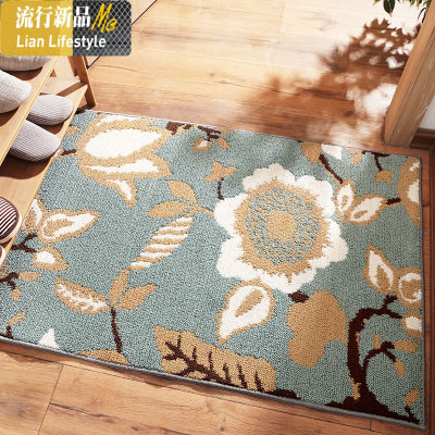 欧式地垫垫进厨房长条脚垫入户卫生间口浴室防滑吸水垫子 三维工匠地毯