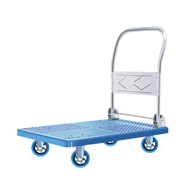 苏识 600*900mm-蓝色 微静yin载重300kg 折叠手推车 1.00 辆/个 (计价单位:个) 蓝色