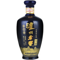 [MN]泸州老窖蓝花瓷头曲52度浓香型纯粮食酒500ML*单瓶自饮送礼宴请
