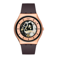 斯沃琪(Swatch)瑞士手表 Skin Irony系列节日礼物时尚男女石英表
