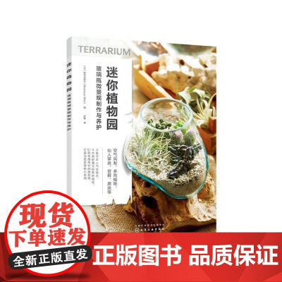 迷你植物园:玻璃瓶微景观制作与养护正版书籍