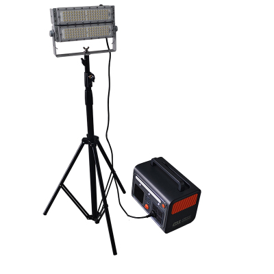 光大特照 EBYK209GC-1K 24V 100W IP42 LED 锂电池 LED移动抢修灯 (计价单位:台) 黑色