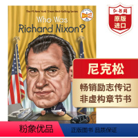 [正版]谁是理查德尼克松WHO WAS RICHARD NIXON 英文原版 名人传记 非虚构章节书 课外阅读 搭WH