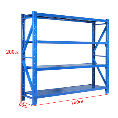 三吒 货架150*60*200cm单层称重300kg