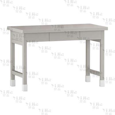 翌嘉YJ3110750 制式营具 办公桌营房钢制学习桌培训桌 制式三抽桌