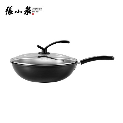 张小泉 万家简品 精铁炒锅 C30330100 炒锅32CM