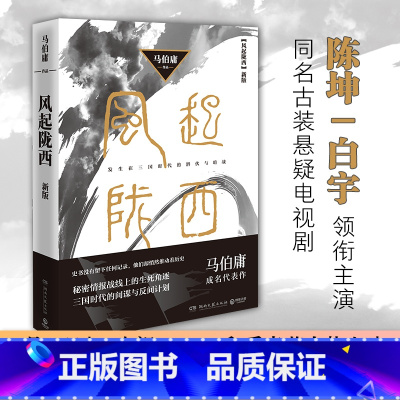 [正版]陈坤白宇baby主演风起陇西 2021 马伯庸 长安十二时辰 两京十五日风起洛阳古董局中局古风古言谍战悬疑推理