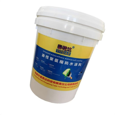泰特达 油性聚氨酯防水涂料 黑色18KG 桶