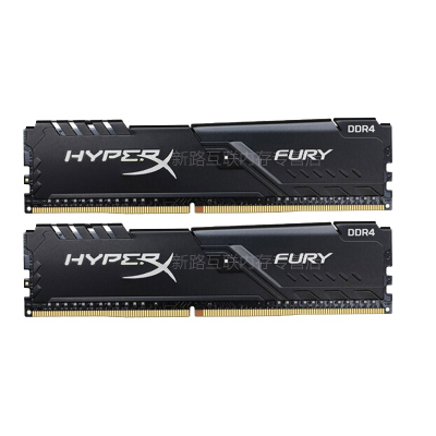 金士顿(Kingston)骇客神条 Fury系列 DDR4 3200 16G(8G×2)套装台式机电脑内存