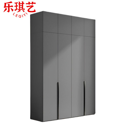 乐琪艺 衣柜 四门(1.6m)+顶柜 套