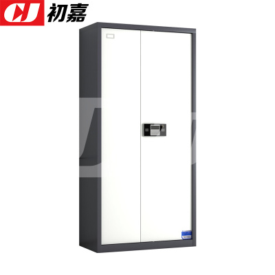 初嘉(CJ)钢制保密柜密码文件柜保密档案资料柜 灰白套色通门电子锁