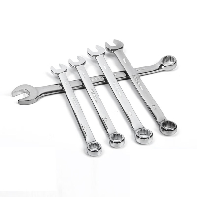 卡尔 航空级全抛光梅花开口两用加长扳手 全抛光两用扳手