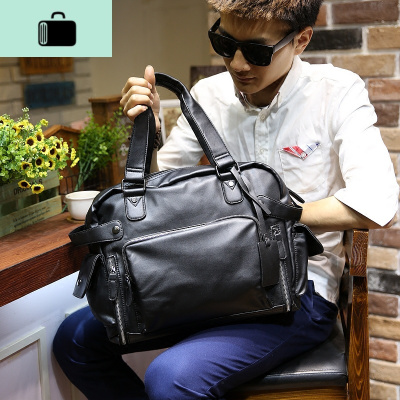 男包休闲单肩包斜挎包手提包男士皮包背包商务旅行包潮大容量新款NEW LAKE男士单肩包