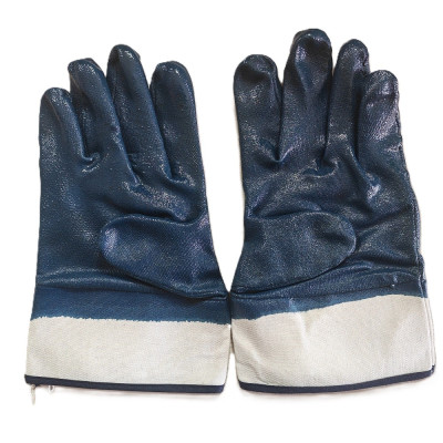 誉丰YL-5055安全袖口满挂丁腈帆布手套